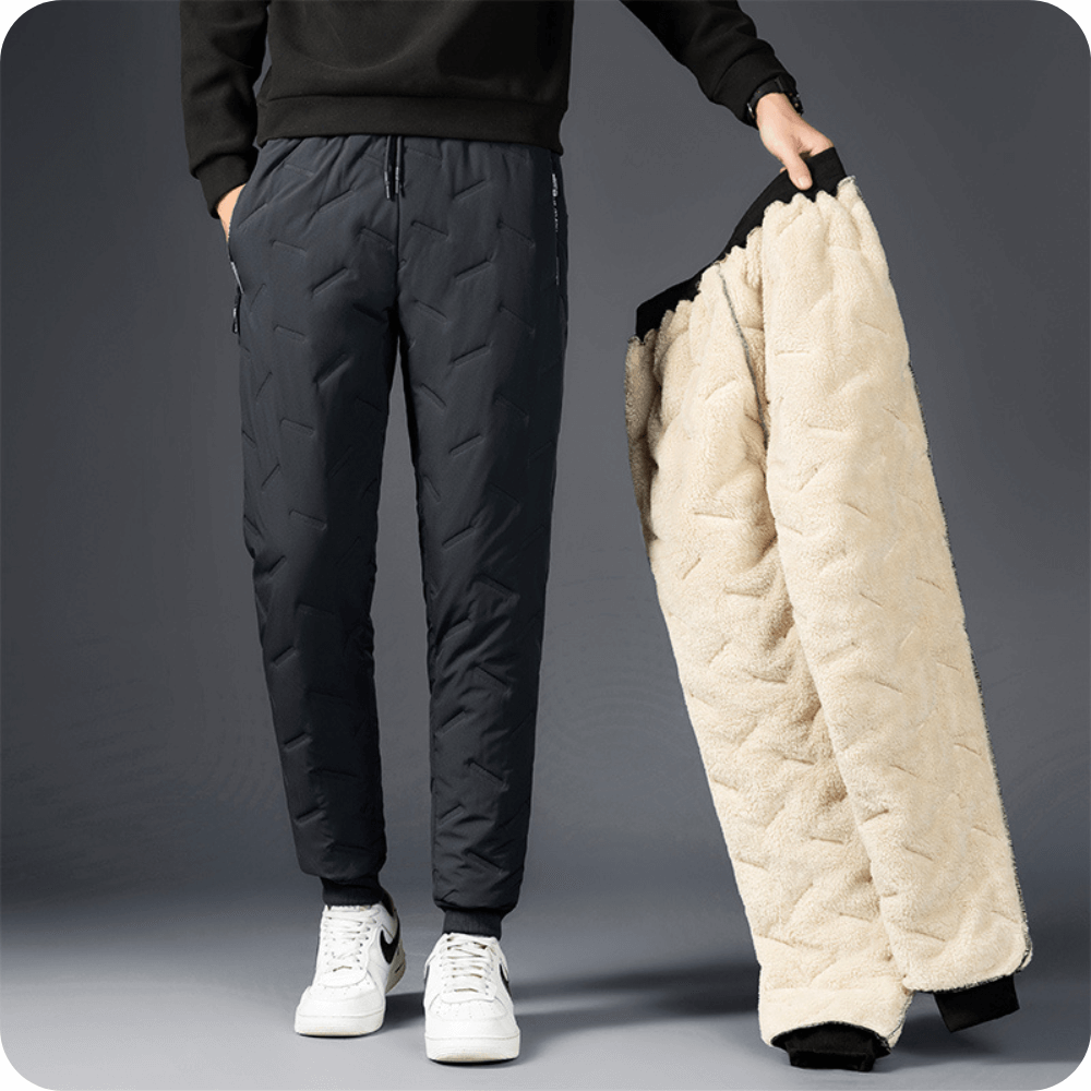 thermal jogging pants