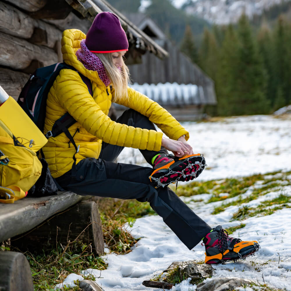 universal shoe spikes Pro - safe walking on snow and ice