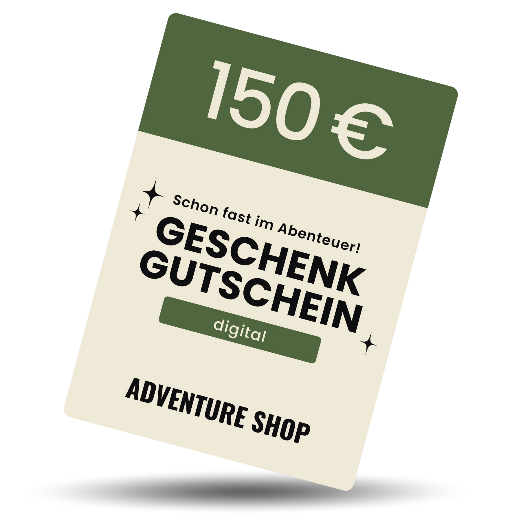 Adventure Shop-Geschenkgutschein