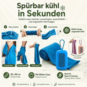 CoolTowel Pro – Kühlendes Handtuch für Sport, Reise & Sommerhitze
