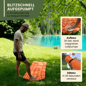 Ultralight & compact sleeping pad - perfect for on the go