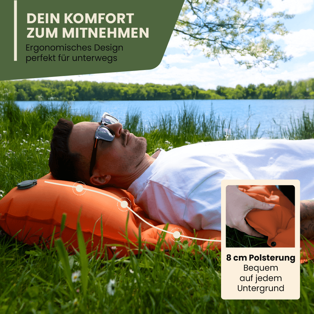 Ultralight & compact sleeping pad - perfect for on the go