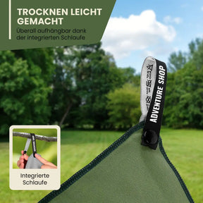 TravelTowel Pro – trocknet schnell, saugt stark, passt in jede Tasche