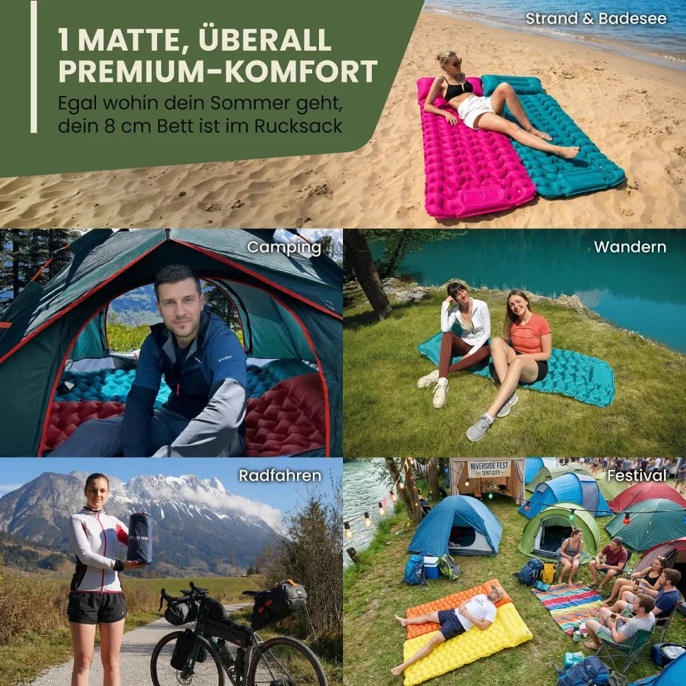 Ultralight & compact sleeping pad - perfect for on the go