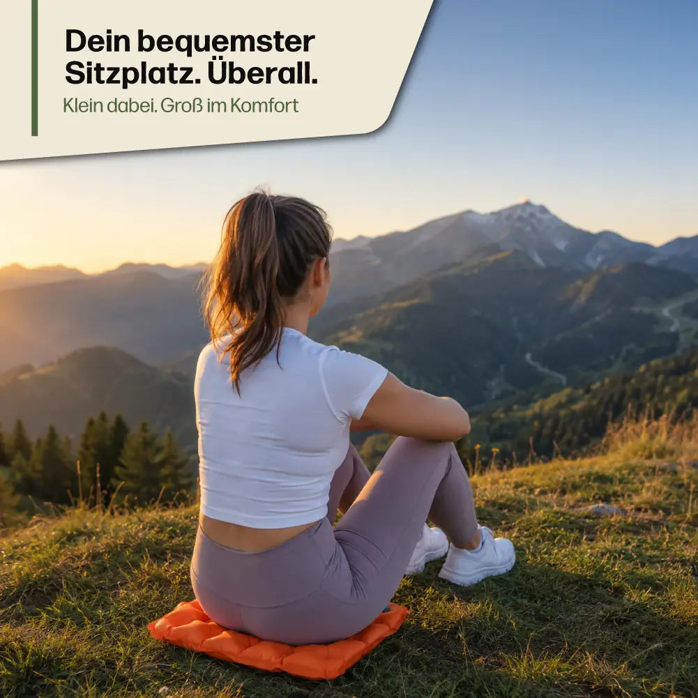 Ultraleichtes & kompaktes Sitzkissen - jederzeit komfortabel sitzen