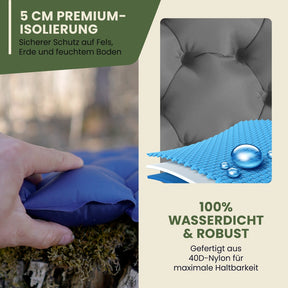 Ultralicht en compact zitkussen – perfect voor onderweg.