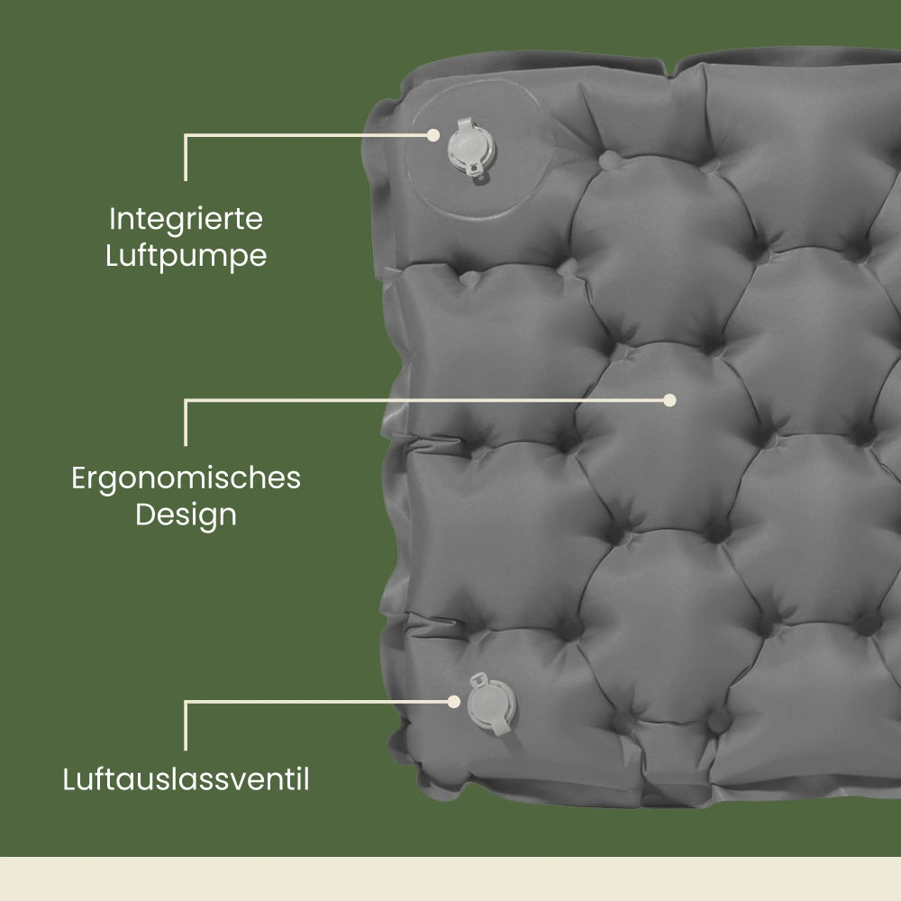 Ultralicht en compact zitkussen – perfect voor onderweg.