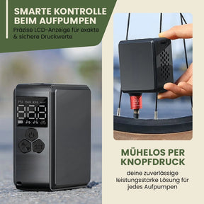 Electric mini pump - effortless inflation in seconds